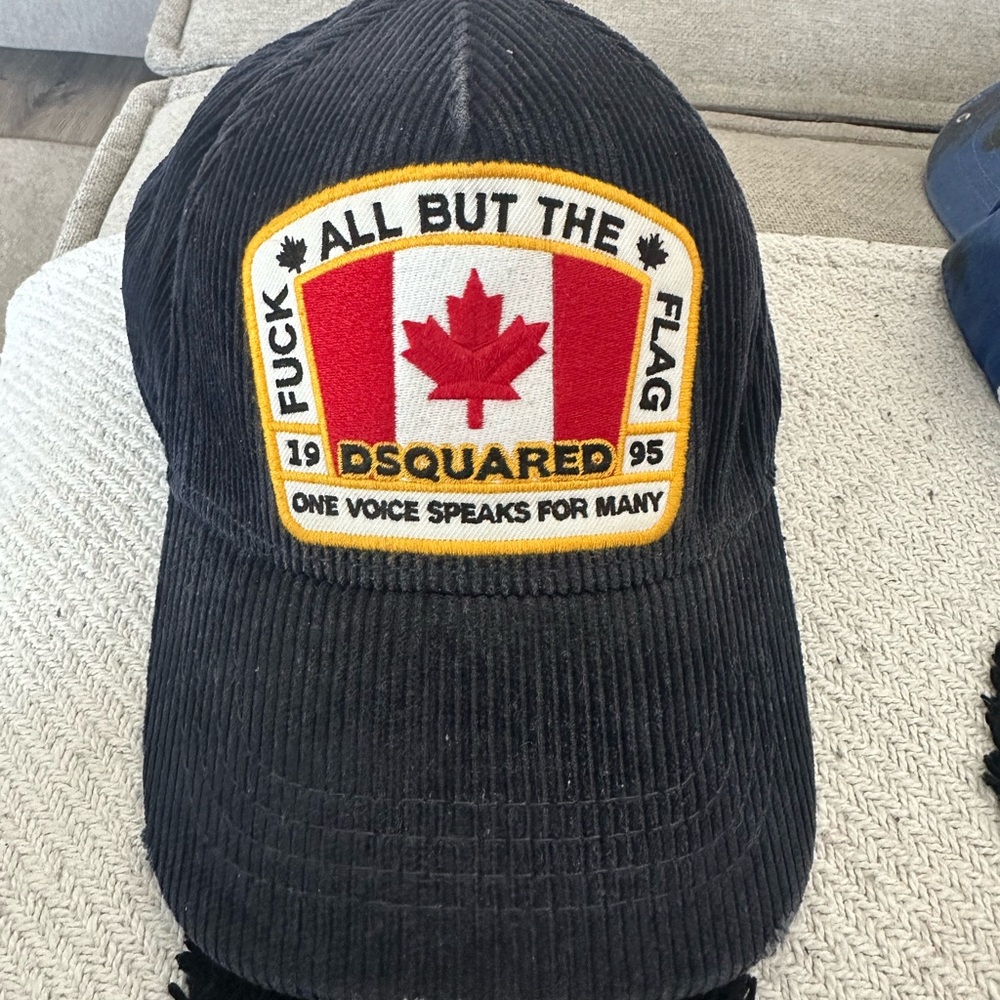 Dsquared navy cap hat